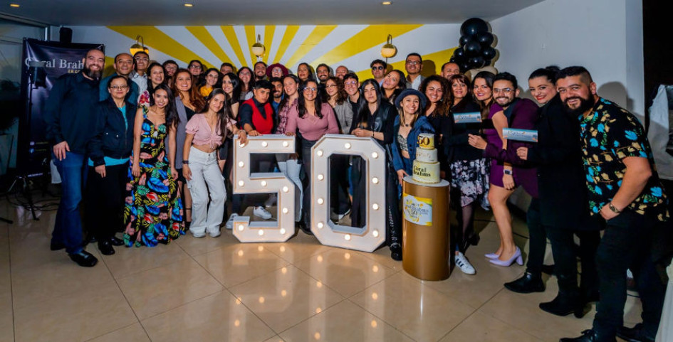 Integrantes de la Coral Brahms