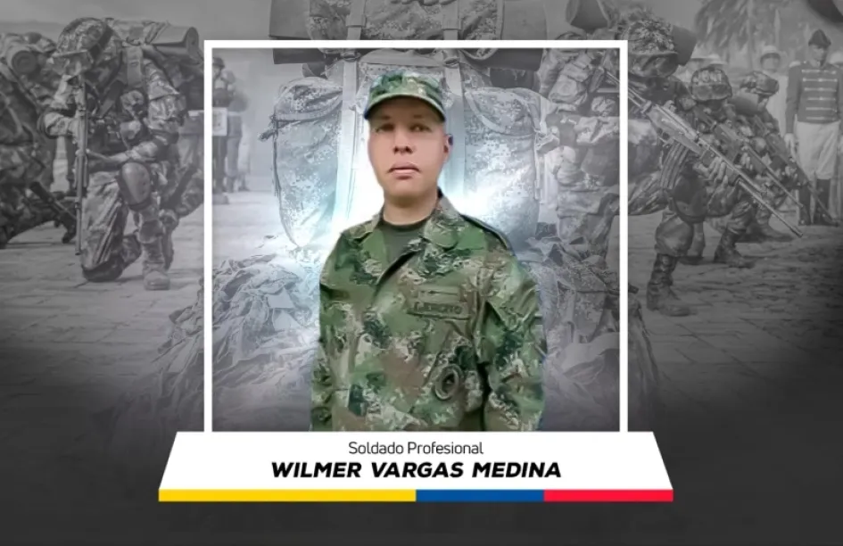 Soldado profesional Wilmer Vargas Medina. Soldado profesional Wilmer Vargas Medina.