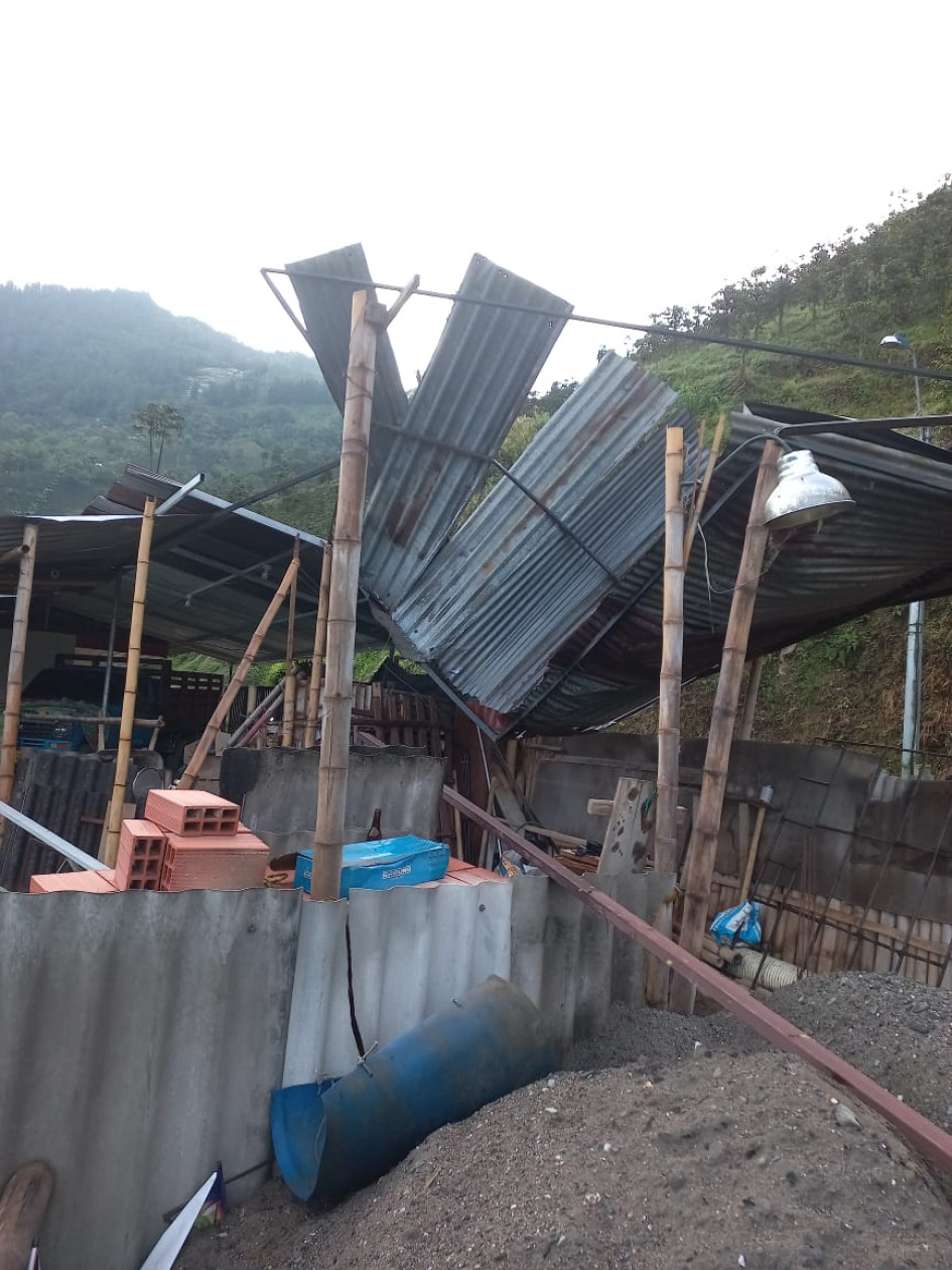 Bajo Castillo, afectaciones por lluvias y vientos