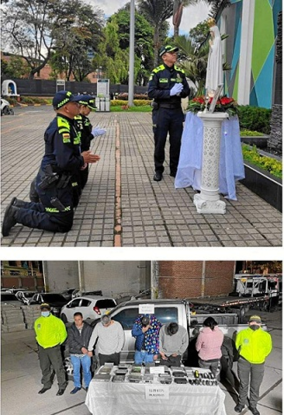 Henry Sanabria, director de la Policía Nacional, es criticado por imponer en la institución sus crencias religiosas. Henry Sanabria, director de la Policía Nacional, es criticado por imponer en la institución sus crencias religiosas.