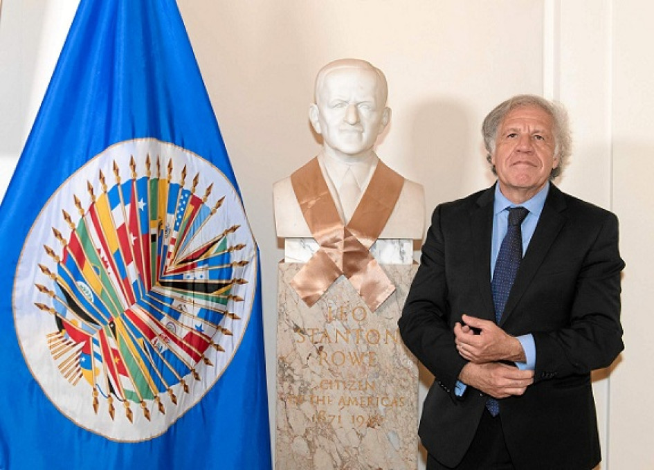 Luis Almagro está al frente de la OEA desde el 2015. Luis Almagro está al frente de la OEA desde el 2015.