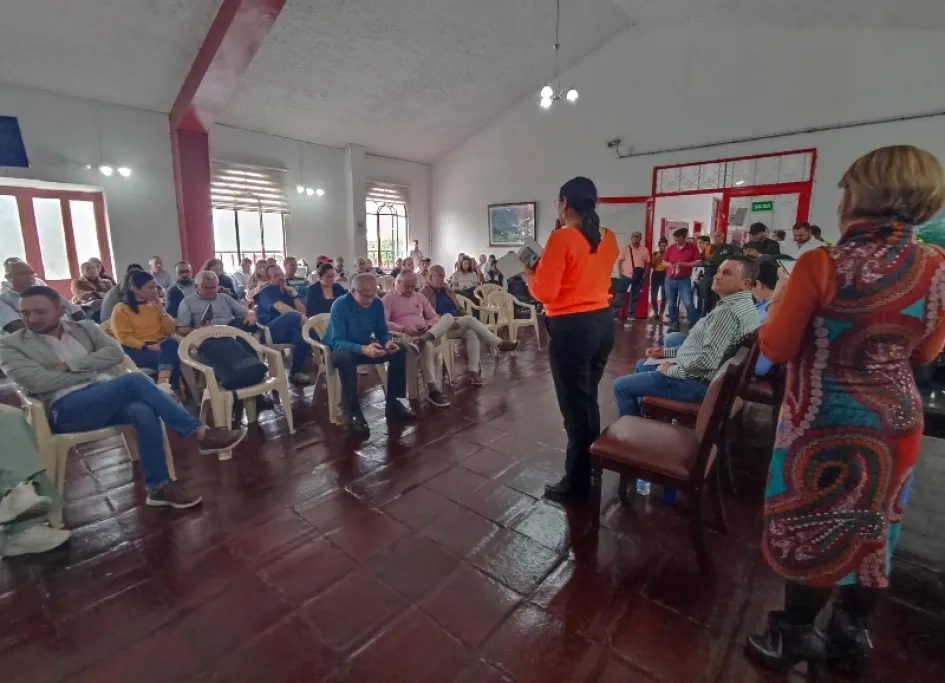 PMU departamental en Villamaría. 