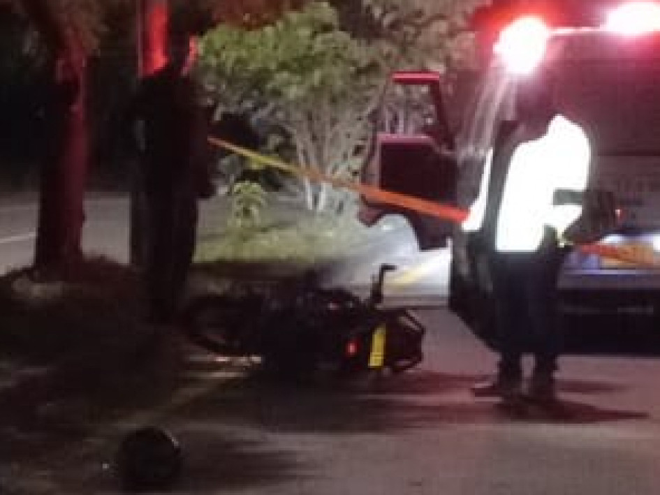 Accidente de tránsito este miércoles en La Dorada (Caldas) en el que falleció un motociclista. Accidente de tránsito este miércoles en La Dorada (Caldas) en el que falleció un motociclista.