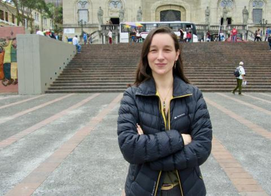 María Úrsula Botero Escobar, gerente saliente de la Corporación Cívica de Caldas. Estuvo en el cargo por un año y 10 meses.