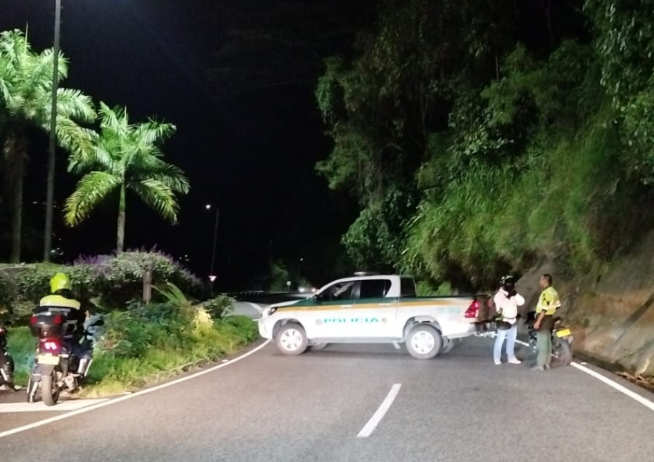 Motociclista fallecido Accidente de tránsito