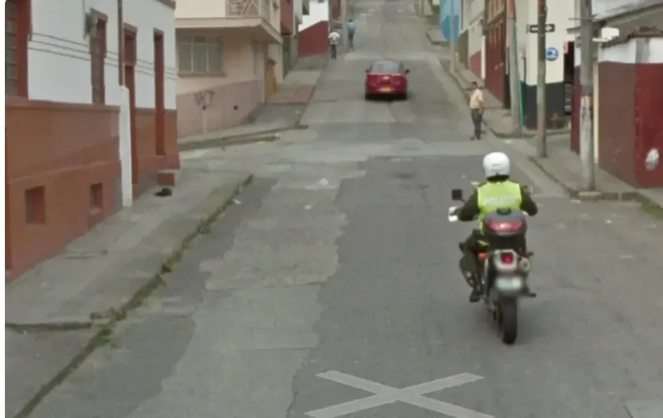 En una casa de este sector ocurrió el homicidio. Foto | Google maps | LA PATRIA En una casa de este sector ocurrió el homicidio.