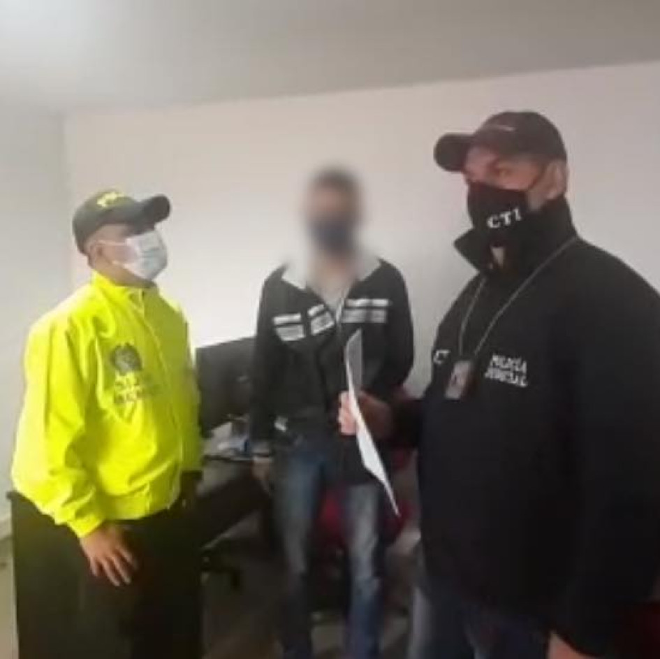 El detenido. El detenido.