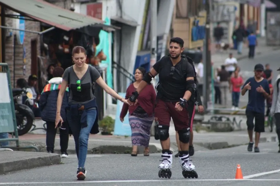 Ciclovía en Manizales Ciclovía en Manizales