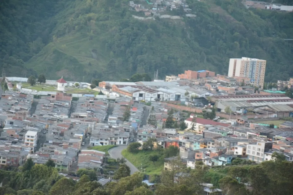 Panorámica de Villamaría. Panorámica de Villamaría.