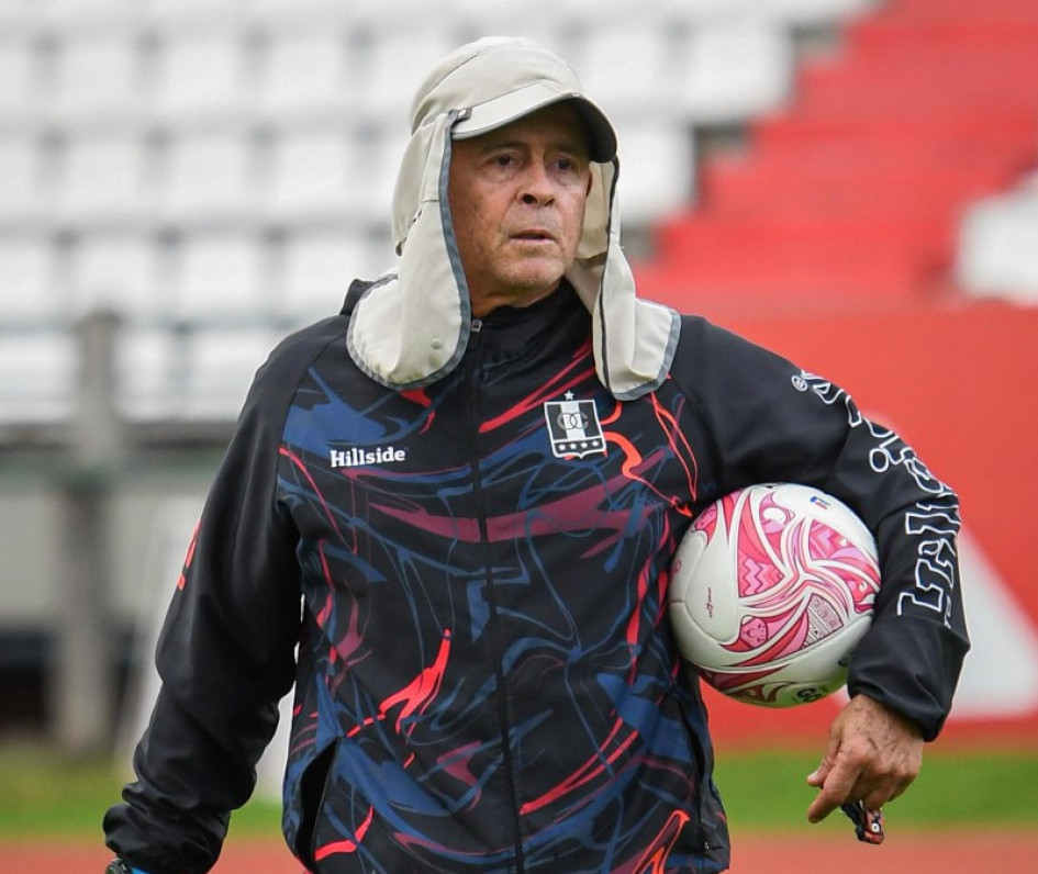 Pedro Sarmiento, técnico del Once Caldas. Once Caldas