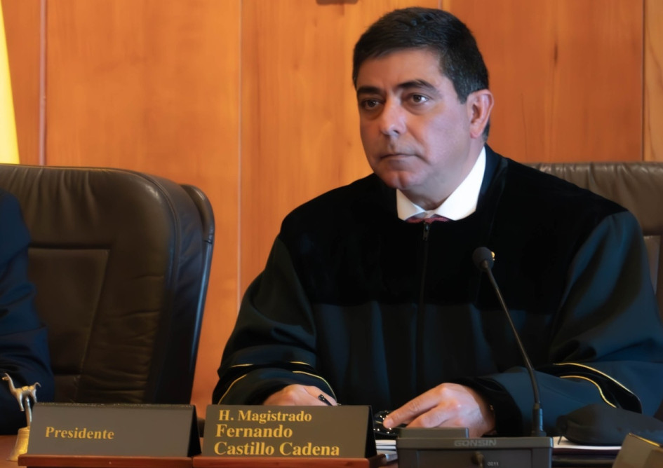 Magistrado Fernando Castillo Cadena, presidente de la Corte Suprema de Justicia. Magistrado Fernando Castillo Cadena, presidente de la Corte Suprema de Justicia.