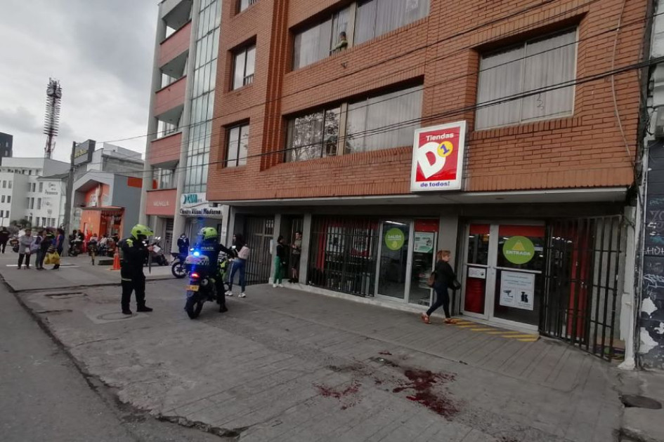 riña en Manizales En este sitio fue la riña.