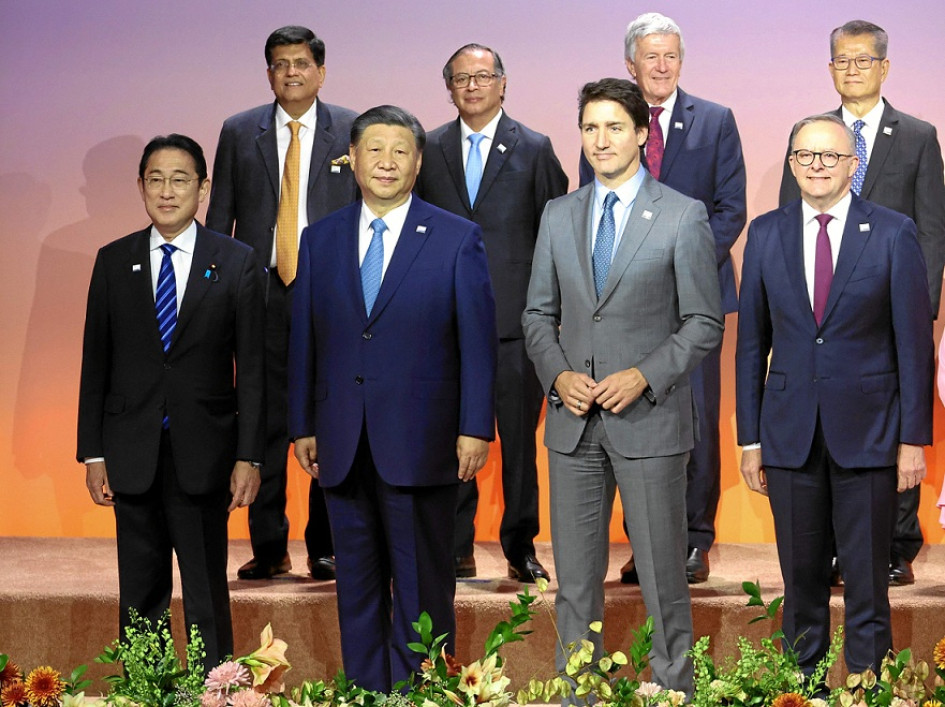 Foto | EFE | LA PATRIA  "Aquí están sentados los que permiten la guerra, la barbarie", dijo Gustavo Petro durante su intervención en la cumbre de líderes de la APEC, de la que Colombia no es parte oficial.