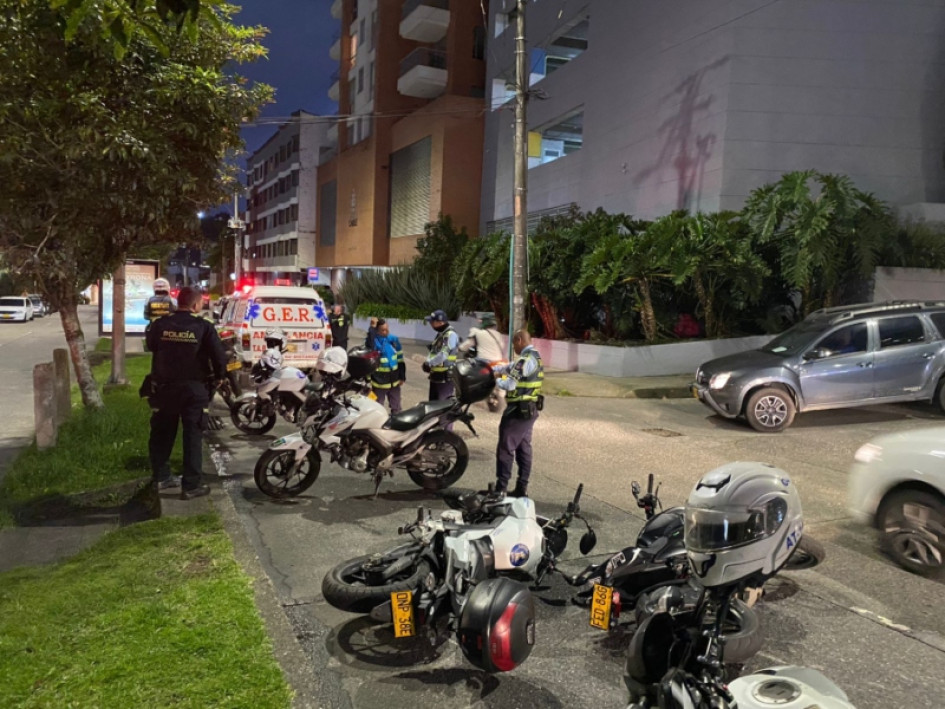 Agente de tránsito fue agredido por motociclista; ya son 10 casos en Manizales Agente de tránsito fue agredido por motociclista; ya son 10 casos en Manizales