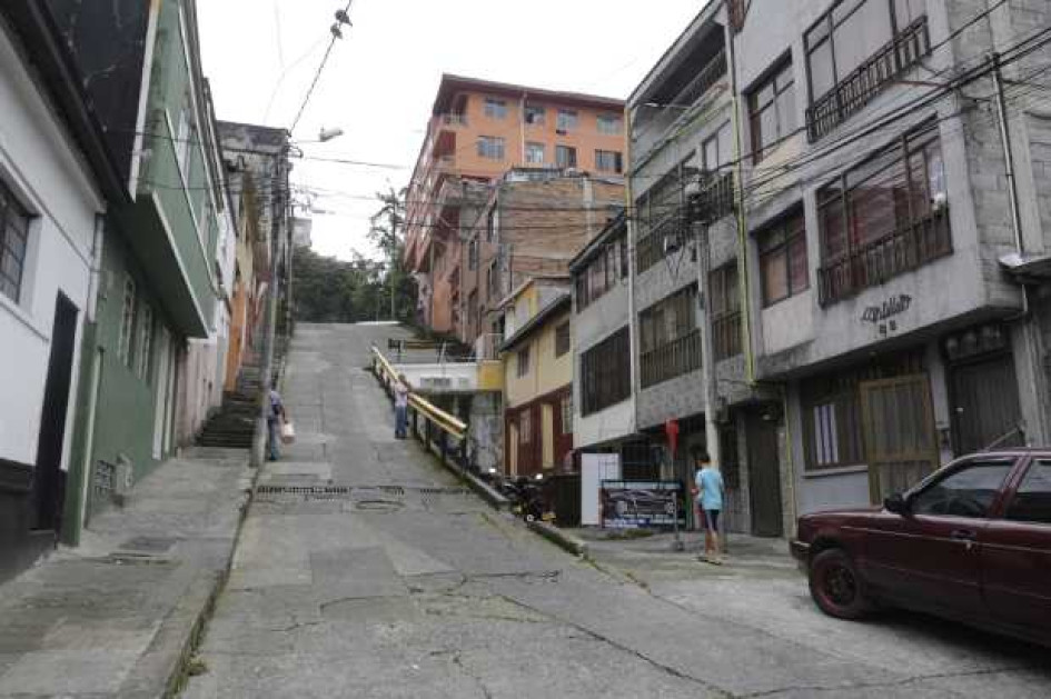 Sitio de los hechos, en el barrio El Bosque de Manizales. Sitio de los hechos, en el barrio El Bosque de Manizales.