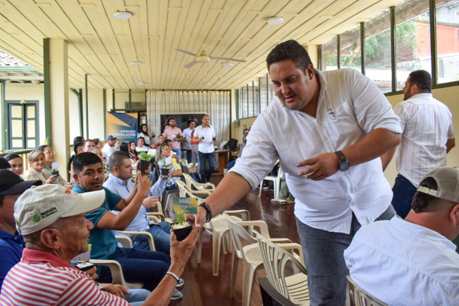 Juan Camilo Isaza, alcalde de Pácora