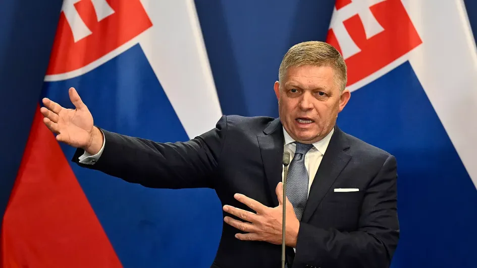 Robert Fico, jefe de Gobierno de Eslovaquia. Robert Fico, jefe de Gobierno de Eslovaquia.