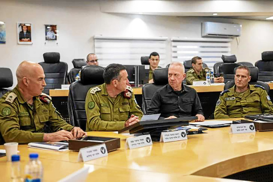 Foto | EFE | LA PATRIA El ministro Yoav Gallant y el jefe de Estado Mayor del Ejército, Herzi Halevi se reunieron en Washington (EE.UU). Foto | EFE | LA PATRIA El ministro Yoav Gallant y el jefe de Estado Mayor del Ejército, Herzi Halevi se reunieron en Washington (EE.UU).