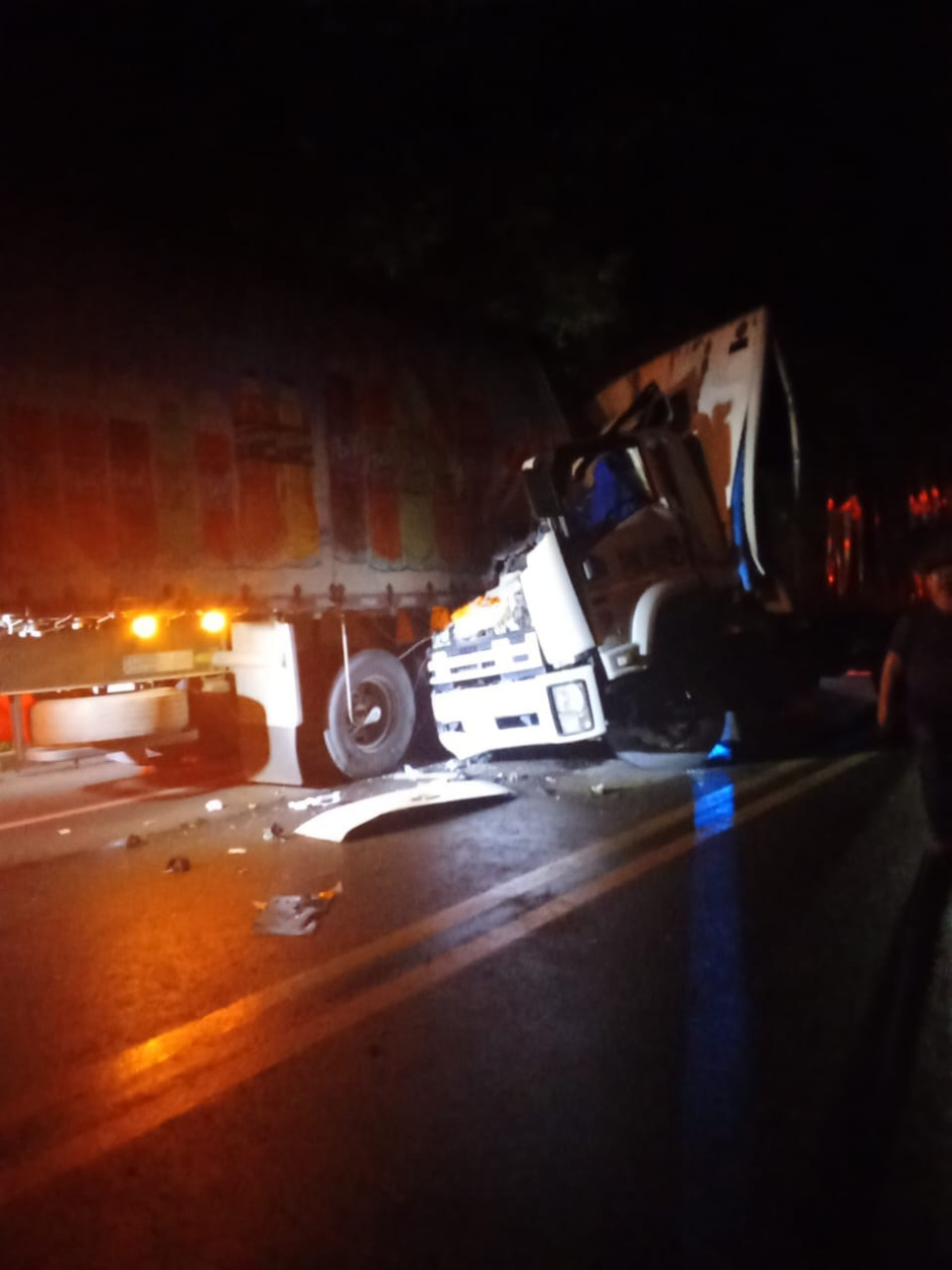 El accidente fue anoche. El accidente fue anoche.