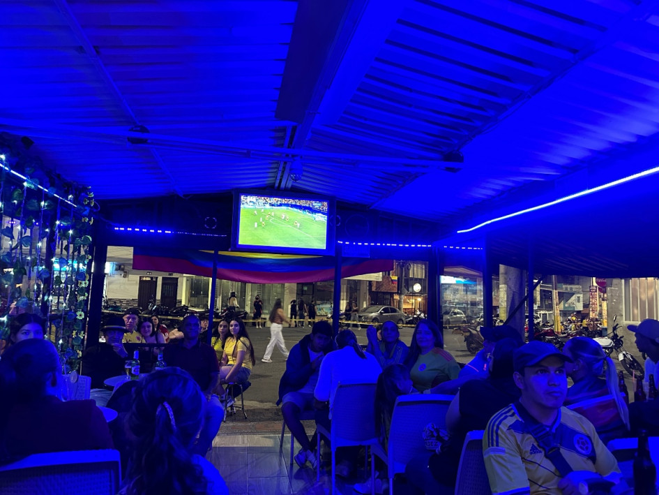 Los ansermeños vivieron con entusiasmo la victoria de Colombia 1-0 sobre Uruguay el pasado miércoles. Los ansermeños vivieron con entusiasmo la victoria de Colombia 1-0 sobre Uruguay el pasado miércoles.