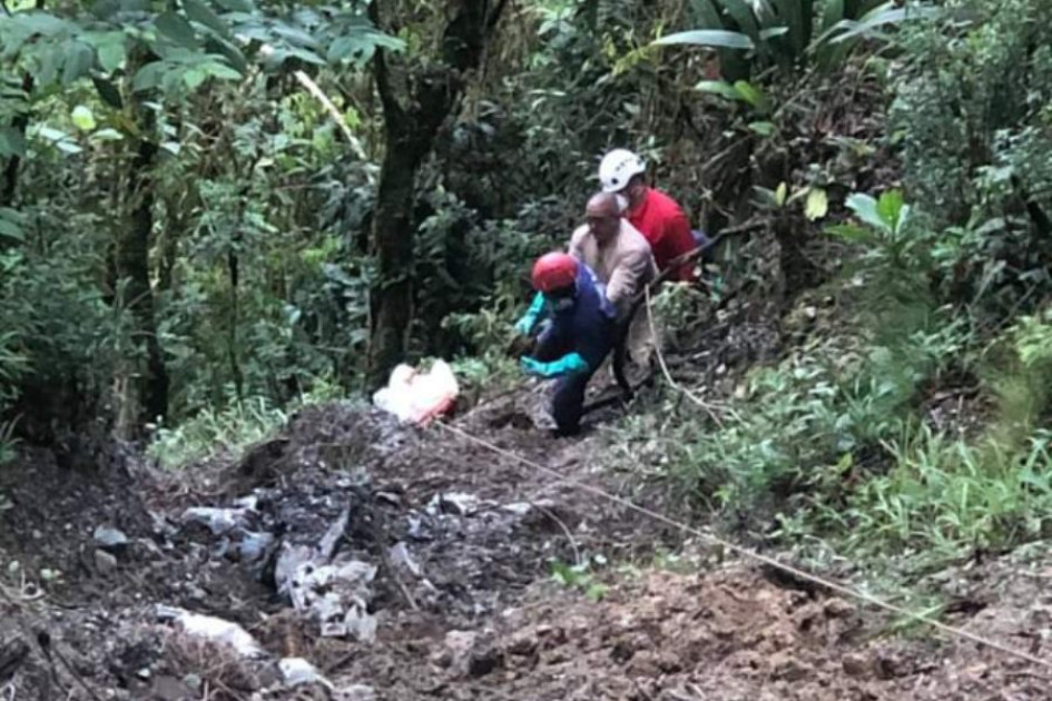 Cadáver hallado en ladera de Pácora (Caldas). Cadáver hallado en ladera de Pácora (Caldas).