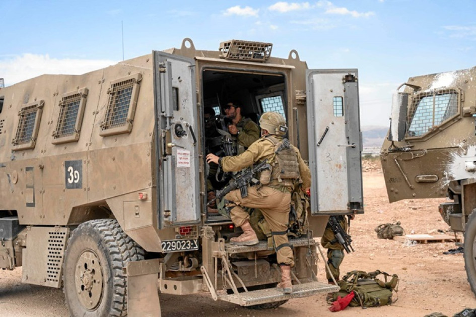 Tropas israelíes para una operación antiterrorista en Yenín y Tulkarem. Tropas israelíes para una operación antiterrorista en Yenín y Tulkarem.