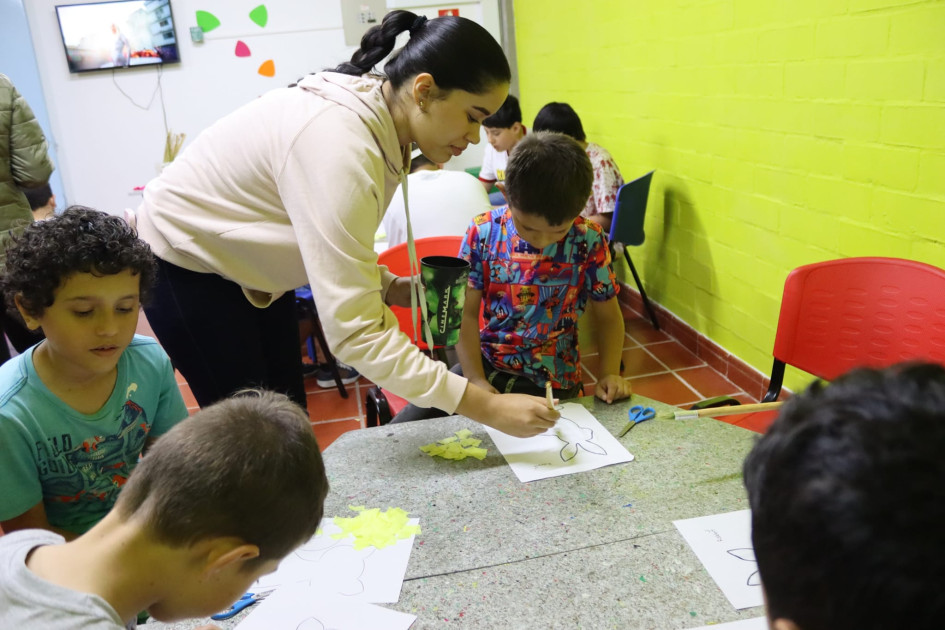 Los procesos STEM también incluye espacio y proyectos de arte. 
