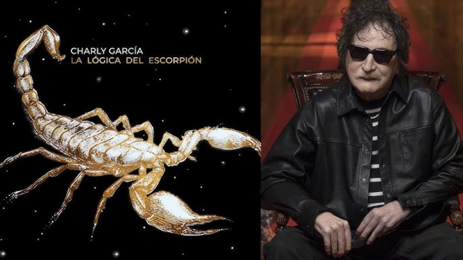 'La lógica del escorpión' es el nuevo éxito de Charly García, de 72 años.