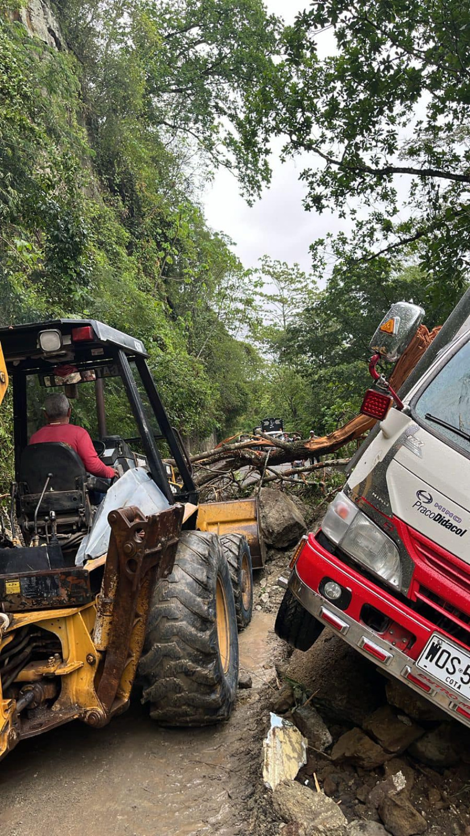 La situación, foto de la Alcaldía. La situación, foto de la Alcaldía.