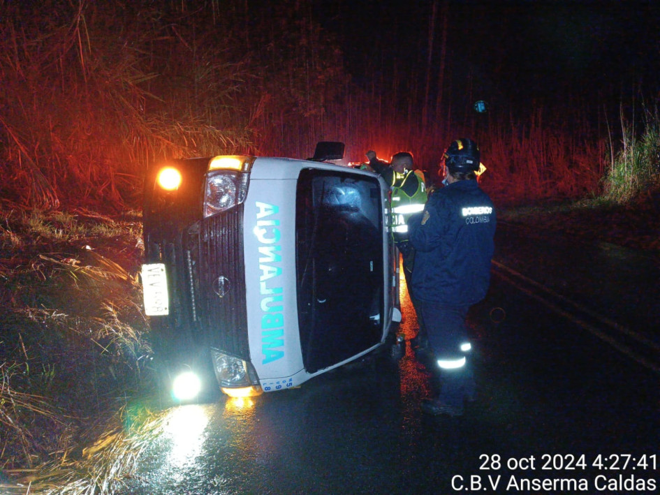El accidente ocurrió en la vía Troncal de Occidente.