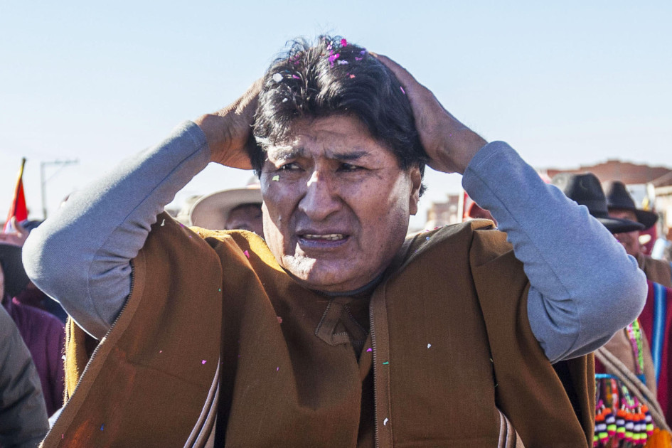 El expresidente boliviano Evo Morales. El expresidente boliviano Evo Morales.