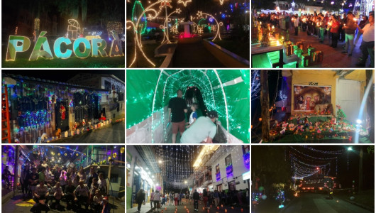 Así vivieron la noche de las velitas del 7 de diciembre en municipios de Caldas