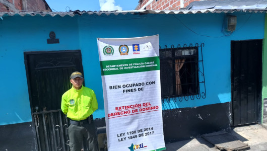 Hubo extinción de dominio en dos municipios de Caldas: Neira y Supía