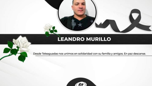 Aguadas lamenta muerte de Leandro en México