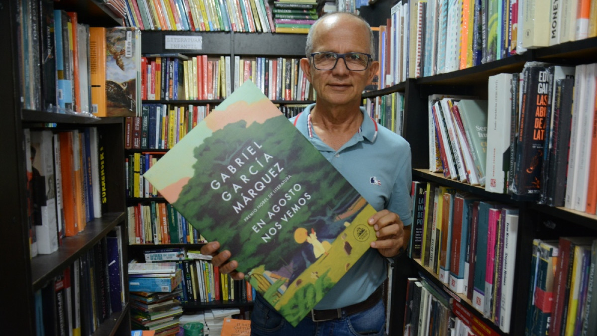 Leonel Orozco Botero, fundador de la Librería Leo Libros.