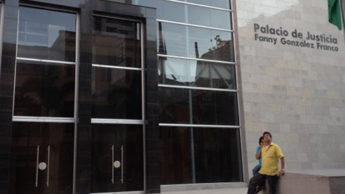 Palacio Nacional, donde se ubican los juzgados.