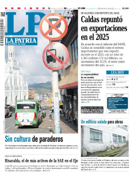 Portada 8 de febrero del 2026