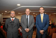 Víctor Hugo Aguirre Cubillos, José Nicolas Castaño Garcia y Jorge Gil Ospina.