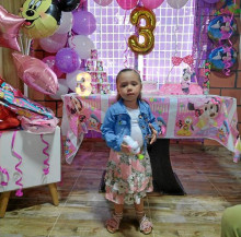 Foto | Archivo Particular | LA PATRIA Susana Rodríguez Correa cumplió sus tres años y por tal motivo su familia le celebró con una reunión. Foto | Archivo Particular | LA PATRIA Susana Rodríguez Correa cumplió sus tres años y por tal motivo su familia le celebró con una reunión.