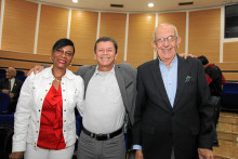 Nohemi Pino, Jesús Antonio Díaz y José Jaramillo. Nohemi Pino, Jesús Antonio Díaz y José Jaramillo.