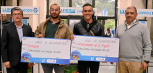 Ángeles Panesso y Jonathan Casallas, Unidad Digital de LA PATRIA; Claudia Tobón, jefe del área de Circulación de LA PATRIA; William Castro, profesional de comunicaciones Gensa, y Manuela Suárez, jefe de Recursos Humanos de LA PATRIA. Ángeles Panesso y Jonathan Casallas, Unidad Digital de LA PATRIA; Claudia Tobón, jefe del área de Circulación de LA PATRIA; William Castro, profesional de comunicaciones Gensa, y Manuela Suárez, jefe de Recursos Humanos de LA PATRIA.
