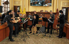 Ensamble de maestros de la Secretaría de Cultura de Caldas.