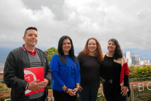 Óscar Iván Orrego Ramírez, Mónica Posada Cifuentes, Dora Montero y Margaret Alejandra Sánchez.