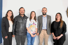 Diana Quintero, Andrés Restrepo, Isabel Calvo, Jorge Alejandro García Ramírez y Karen Torres. Diana Quintero, Andrés Restrepo, Isabel Calvo, Jorge Alejandro García Ramírez y Karen Torres.