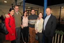 Familia Nuevo Académico: Luz María Cardona, Eugenio Duque, Lina María Salazar Rivera, Jorge Alberto Duque , Luz Helena Bernal y Gonzalo Duque Escobar.