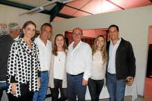 Claudia Villegas Hauss, Jorge Hernán Botero Restrepo, Adriana Vélez Ocampo, Juan Carlos Gómez Muñoz, Gerónimo Barreneche y Ana Catalina Garcés.