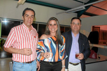 Mario Hernán Calderón, Luz Gómez y Lorenzo Calderón Jaramillo.