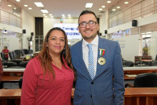Andrés Sierra Serna y María Cristina Cruz Andrés Sierra Serna y María Cristina Cruz