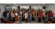Familia y amigos en la despedida del concejal. Familia y amigos en la despedida del concejal.