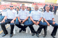 Jonny Castaño González, Ómar Castaño, Boris Macías y Daniel Giraldo.